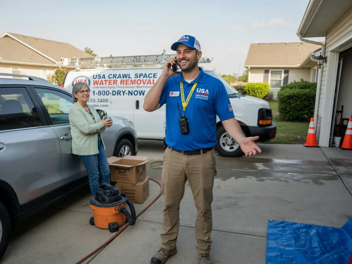Crawl Space Water Removal Tazewell, TN FAQs